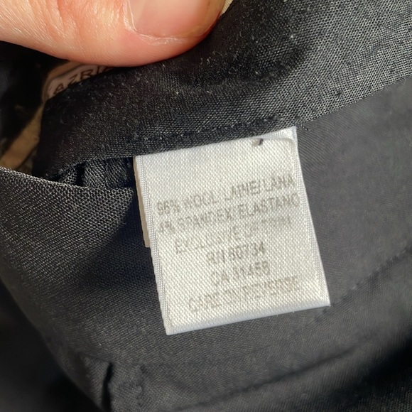 BCBGMaxAzria Black Wool Flare Trouser Pants - Picture 9 of 9